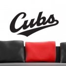 Wall Sticker Decal American Baseball MLB Team Logo Chicago Cubs Gm1057