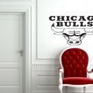 Wall Sticker Decal American Basketball NBA Team Logo Chicago Bulls Gm1798