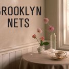 Wall Sticker Decal American Basketball NBA Team Logo Brooklyn Nets Gm1776