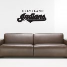 Wall Sticker Decal American Baseball MLB Team Logo Cleveland Indians Gm0809