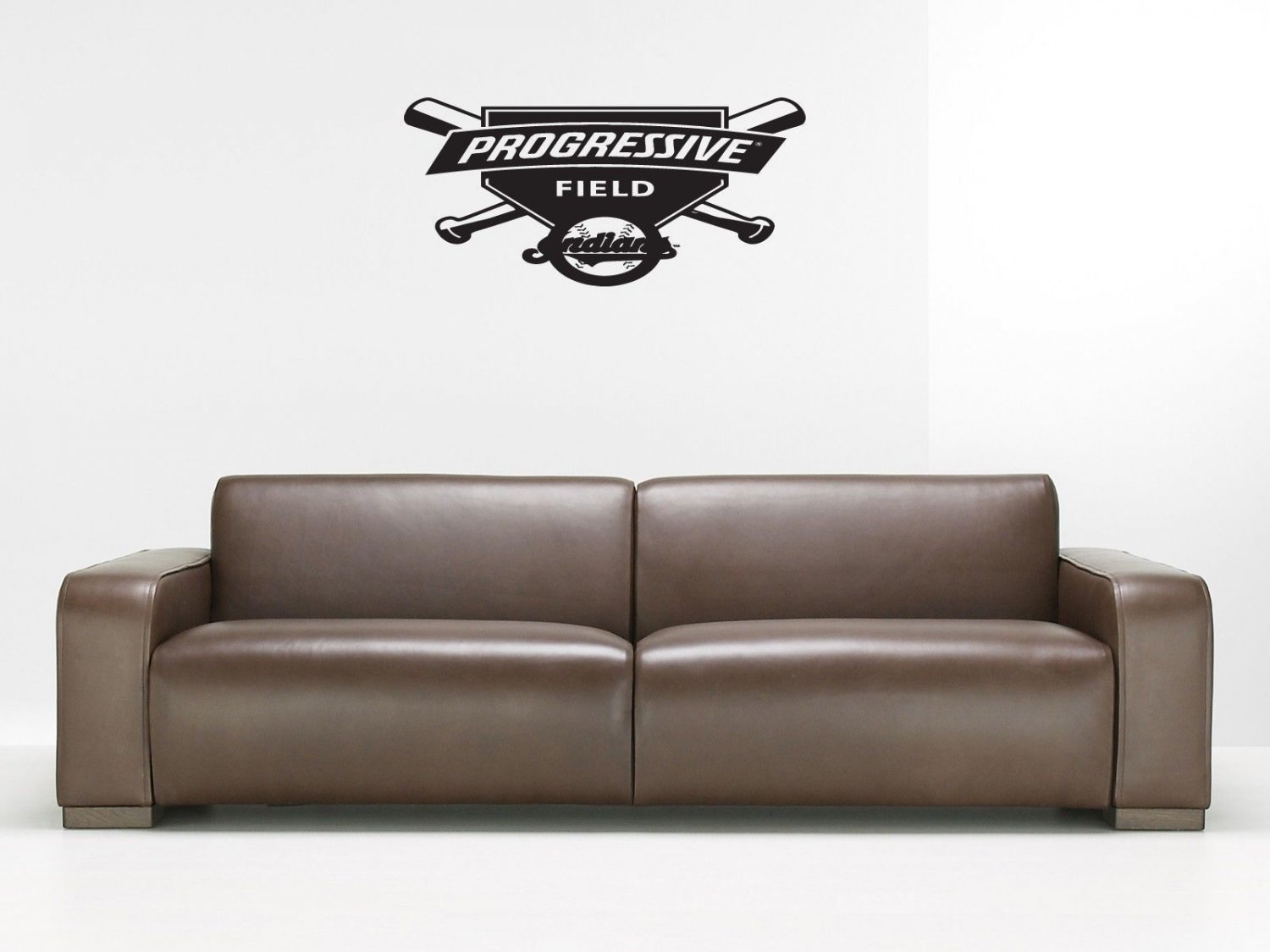 Wall Sticker Decal American Baseball MLB Team Logo Cleveland Indians Gm0808