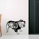 English bulldog dog pet cutie Kids Room Stylish Wall Art Sticker Decal 9467-3