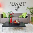 Wall Sticker Decal American Basketball NBA Team Logo Miami Heat Gm1919