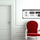 Wall Sticker Decal American Football NFL Team Logo Dallas Cowboys Gm0380
