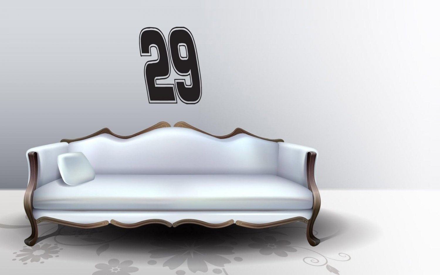Wall Sticker Decal Team Logo Nascar # 29 Kevin Harvick Super Sport Car Gm2062