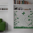 Web Spider spiderweb template butterfly Stylish Wall Art Sticker Decal 8694