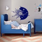 The sun moon sky stars Kids Room Children Stylish Wall Art Sticker Decal 10033