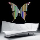 Colorful Butterfly Modern Art Full Color Wall Decal Sticker AN-495 FRST