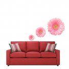 Gerbera Flowers Beauty Spa Saloon Full Color Wall Decal Sticker AN-196 FRST