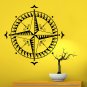 Compass Nautical Wall Decal Wind Rose Decals Home Decor Art Vinyl Murals AM13