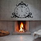 Time new Year Christmas clock Kids Room Stylish Wall Art Sticker Decal 9058