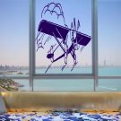 Aircraft flight sky window Kids Children Stylish Wall Art Sticker Decal 10089