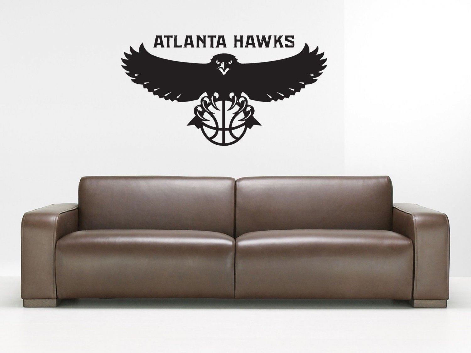 Wall Sticker Decal American Basketball NBA Team Logo Atlanta Hawks Gm1756