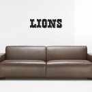 Detroit Lions NFL American football wall mural sticker decal GM0475