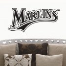 Wall Sticker Decal American Baseball MLB Team Logo Miami Marlins Gm1121