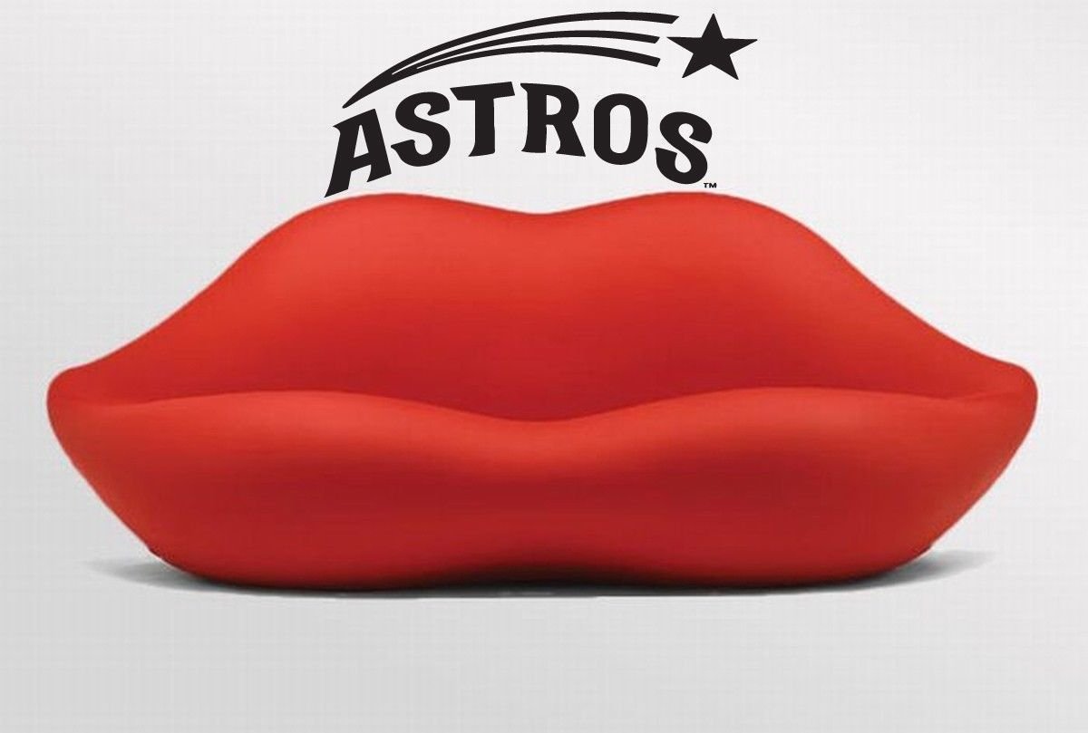 Wall Sticker Decal American Baseball MLB Team Logo Houston Astros Gm0840