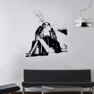 Wall Decor Vinyl Decal Sticker DERELICT BUILDING BIRDS DA618