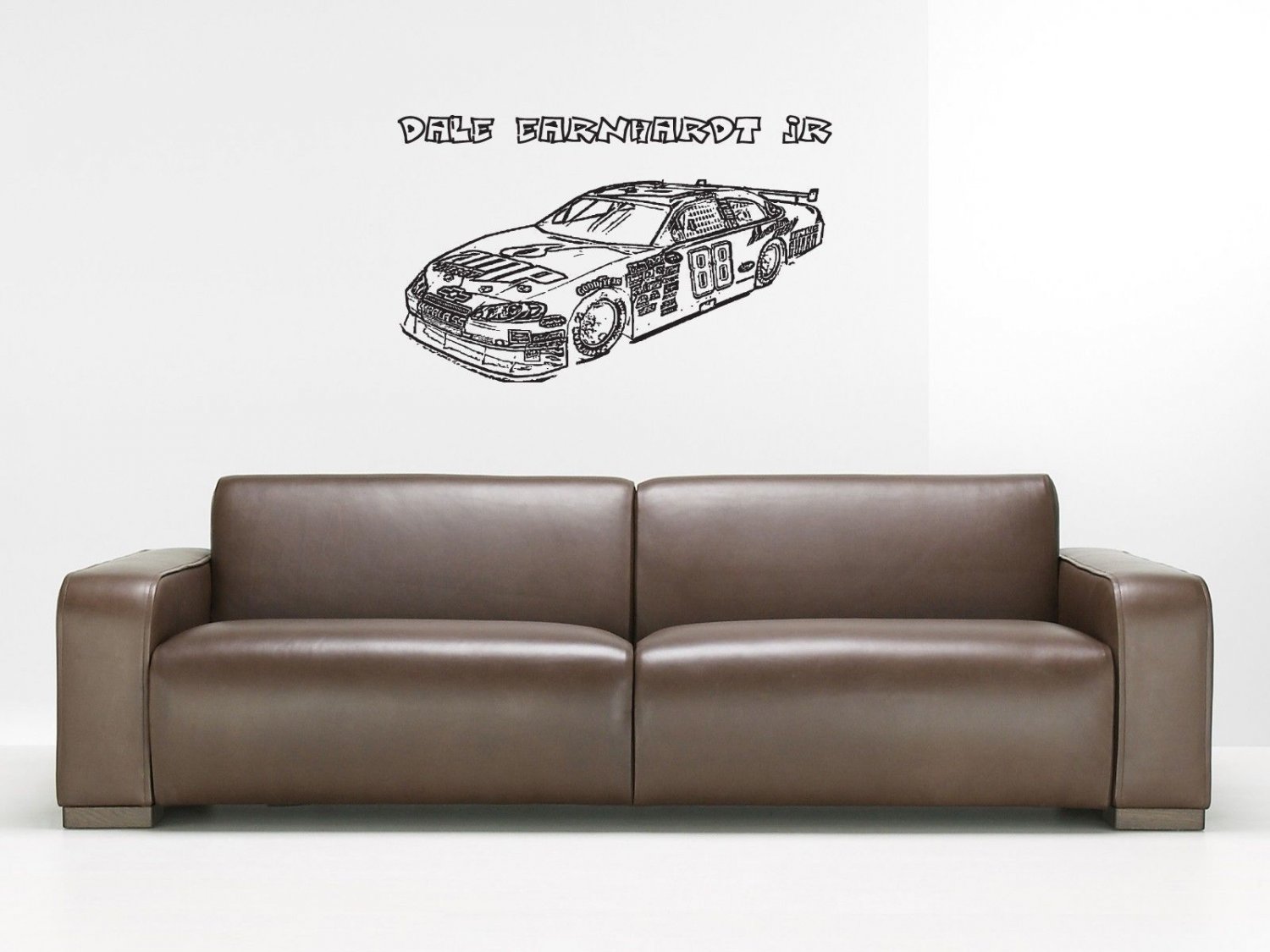 Wall Sticker Decal Team Logo Nascar #88 Dale Earnhardt Jr Super Sport Car Gm2075