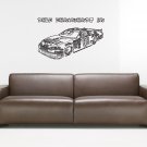 Wall Sticker Decal Team Logo Nascar #88 Dale Earnhardt Jr Super Sport Car Gm2075