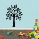 Wall Decor Vinyl Decal Sticker DECIDUOUS TREE WITH OWL DA570