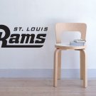 Wall Sticker Decal American Football NFL Team Logo St. Louis Rams Gm0573
