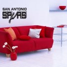 Wall Sticker Decal American Basketball NBA Team Logo San Antonio Spurs Gm2008