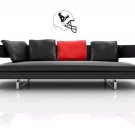 Wall Sticker Decal American Football NFL Team Logo Houston Texans Gm0641