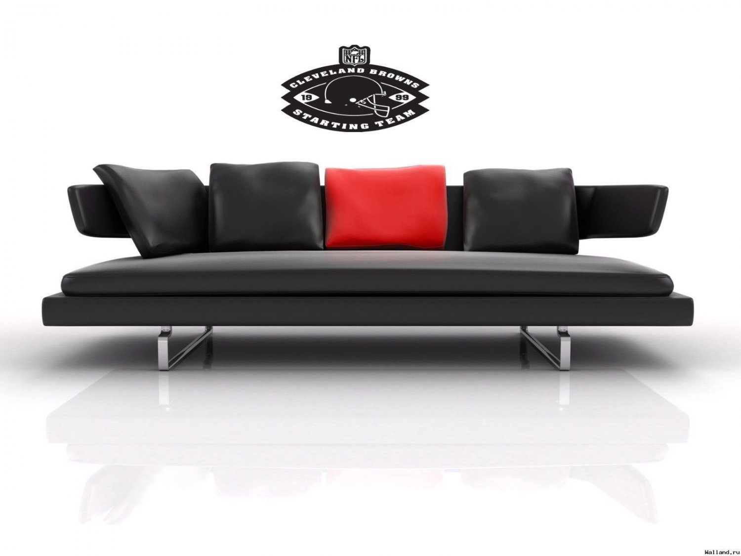Wall Sticker Decal American Football NFL Team Logo Cleveland Browns Gm0616
