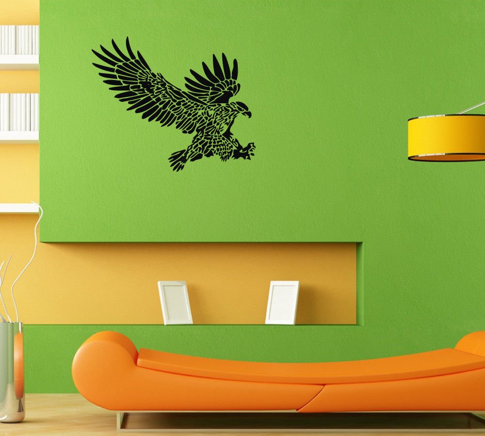 Wall Decor Vinyl Decal Sticker  WILD EAGLE DA580