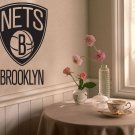 Wall Sticker Decal American Basketball NBA Team Logo Brooklyn Nets Gm1772