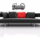 Wall Sticker Decal American Football NFL Team Logo Miami Dolphins Gm0680