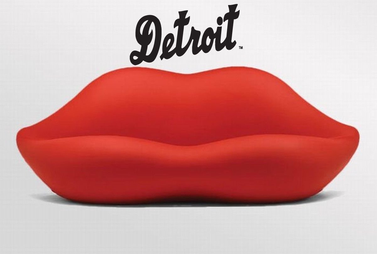 Wall Sticker Decal American Baseball MLB Team Logo Detroit Tigers Gm0838
