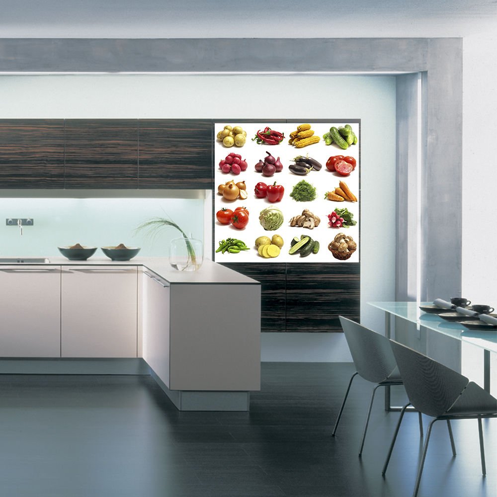 Fruits Vegetables Kitchen Cooking Full Color Wall Decal Sticker AN-625 FRST