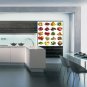Fruits Vegetables Kitchen Cooking Full Color Wall Decal Sticker AN-625 FRST