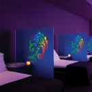 Colorful Chameleon Animal Zoo Full Color Wall Decal Sticker AN-433 FRST
