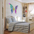 Colorful Butterfly Modern Art Full Color Wall Decal Sticker AN-585 FRST