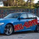 Hell-Slayer Lettering Graffiti Full Color Car Decal Sticker KC-423 FRST