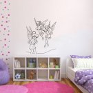 Wall Decor Vinyl Decal Sticker      little fairy wings DA1402