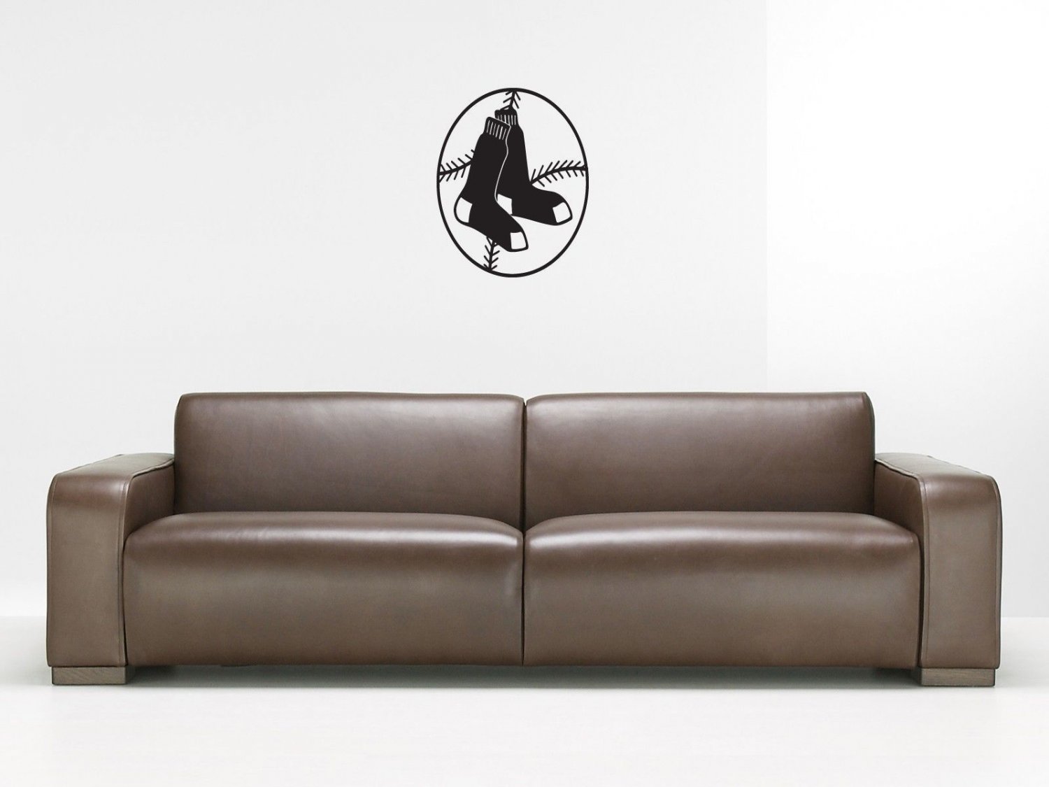 Wall Sticker Decal American Baseball MLB Team Logo Boston Red Sox Gm0775