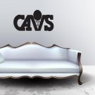 Wall Sticker Decal American Basketball NBA Team Logo Cleveland Cavaliers Gm1810