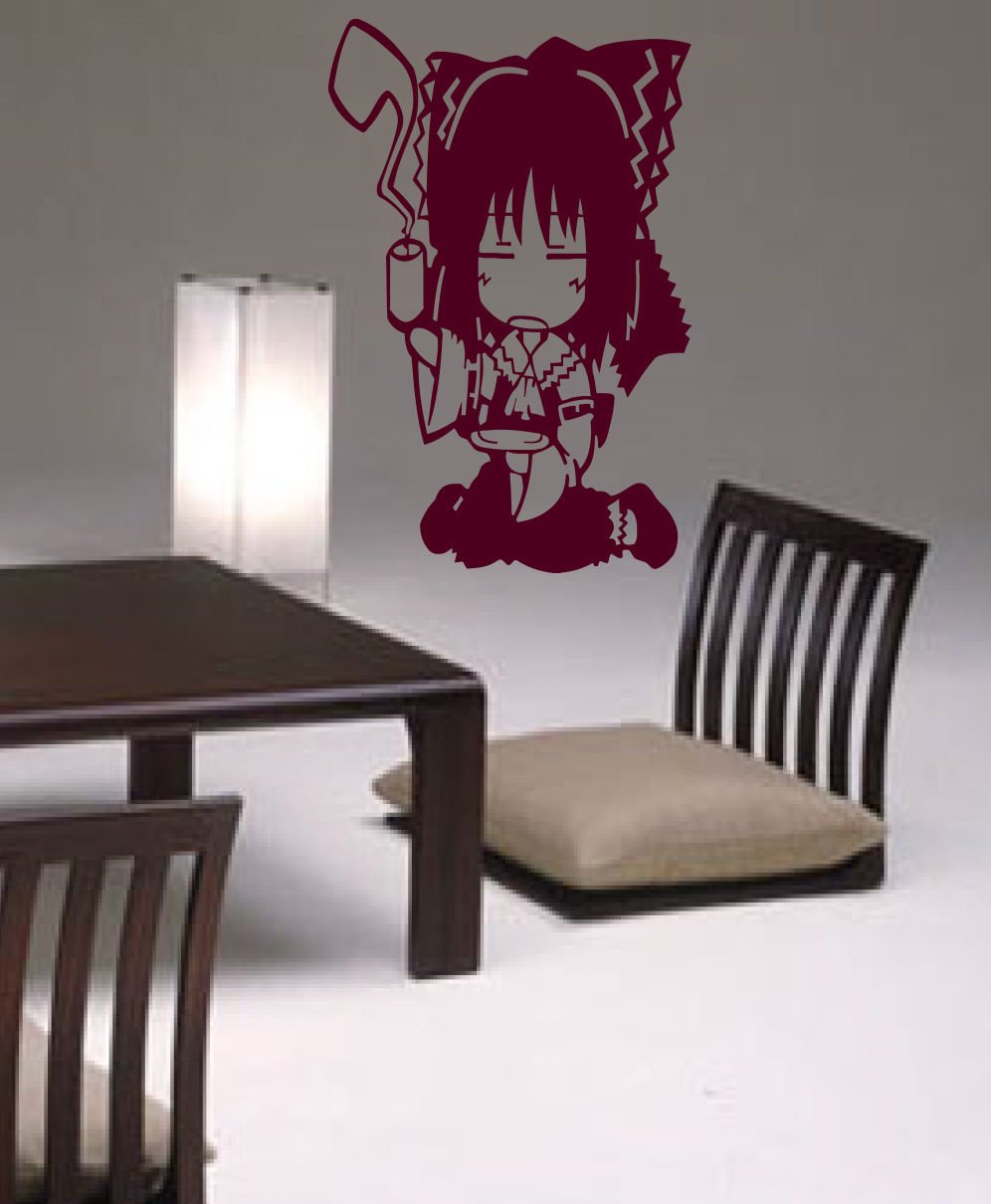 A restaurant Sushi bar cafe anime Japan Room Stylish Wall Art Sticker Decal 9230