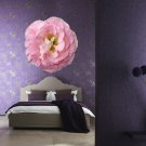 Pink Flower Beauty Spa Full Color Wall Decal Sticker AN-532 FRST