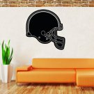NCAA Wall Mural Vinyl Sticker GYM SPORTS LOGO TEAM EMBLEM BLACK HELMEТ DA2730