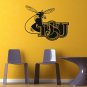 NCAA Wall Mural Vinyl Sticker GYM SPORTS LOGO EMBLEM TEAM DSU BLACK DA2802