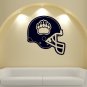 NCAA Wall Mural Vinyl Sticker GYM SHOP OF SPORTS HELMET LOGO TEAM DA2676