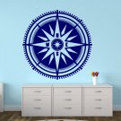 Compass Wall Decal Wind Rose Decor Art Kids Room Home Decor Vinyl Murals AM14