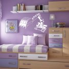 Construction crane Excavator digger dredger Stylish Wall Art Sticker Decal 9280