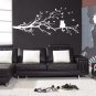 Tree branch cat leaves butterfly birds Kids Stylish Wall Art Sticker Decal 9942