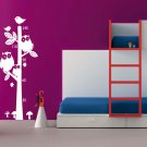Funny Stairs owl animal tree growth Kids Room Stylish Wall Art Sticker Decal9258