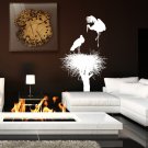 Nature landscape tree plant nest heron Stylish Wall Art Sticker Decal 10061